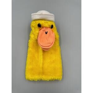Vintage R. Dakin & Co. Yellow Duck Sailor Hand Puppet Toy No Tag
